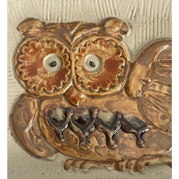 Vintage MCM Owl Trinket Dish Takahasi Japan San Francisco - Picture 2 of 5